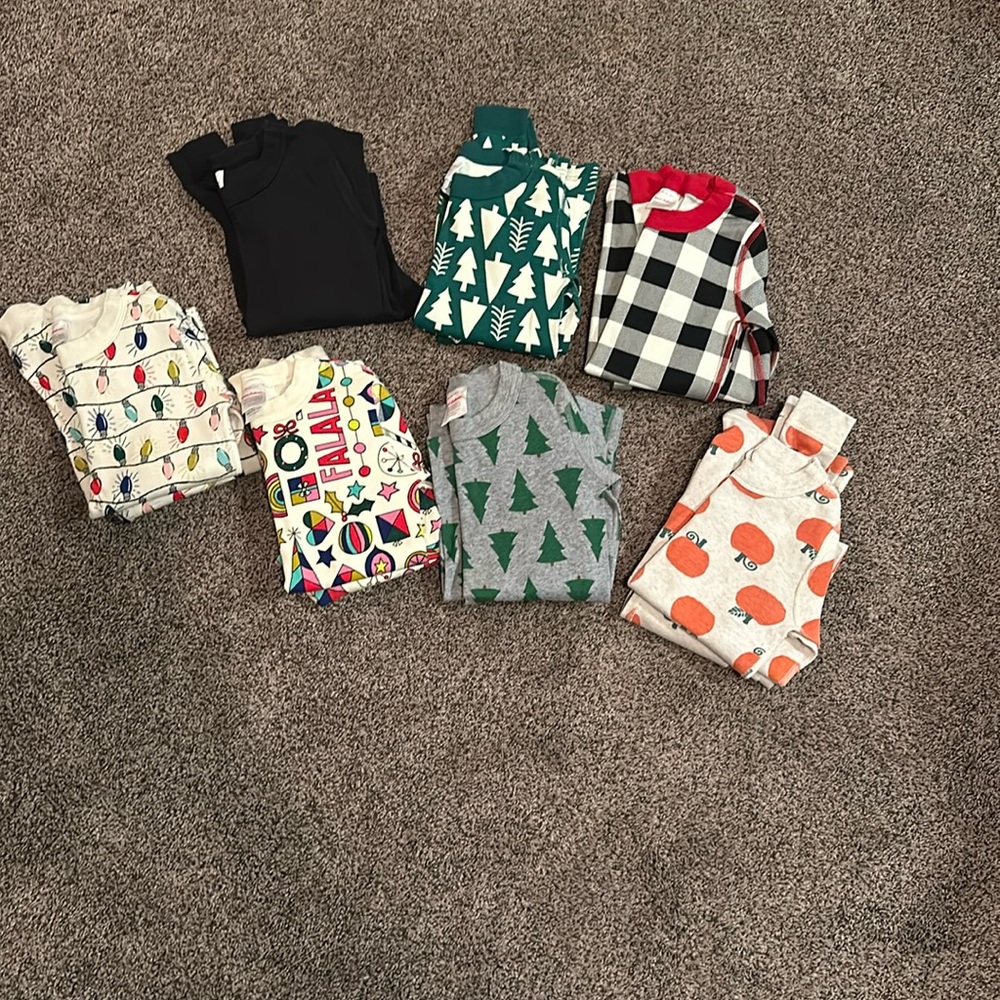 Hanna Andersson pjs all long sleeve/pant size 8